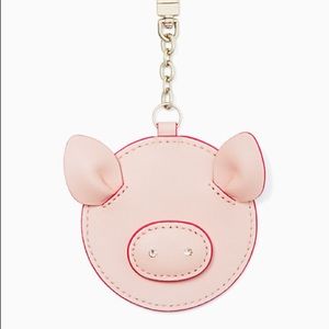 ♠️Kate Spade Pig Keyfob♠️